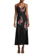 Embroidered Sheer-skirt