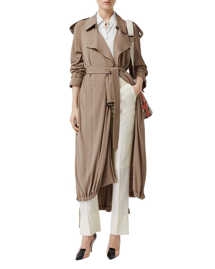 Heavy Draped Wrap Coat