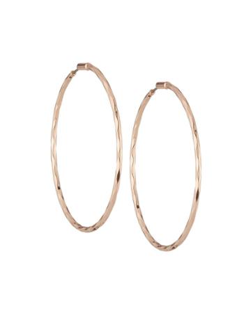 Rose Golden Hoop Earrings