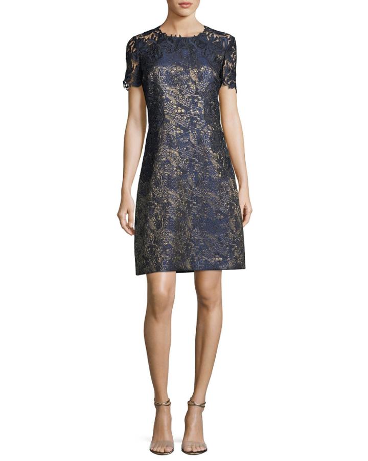 Galina Metallic Jacquard
