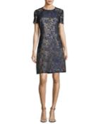Galina Metallic Jacquard