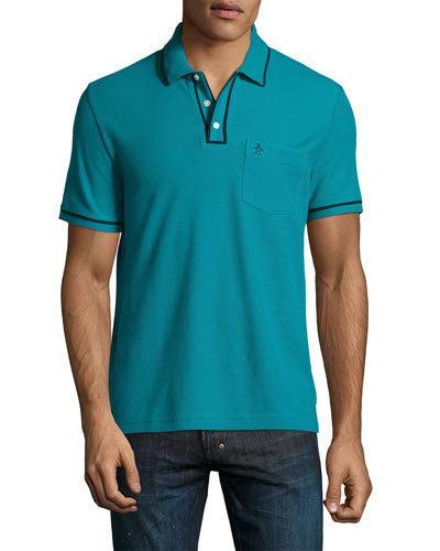 Earl Contrast-trim Polo