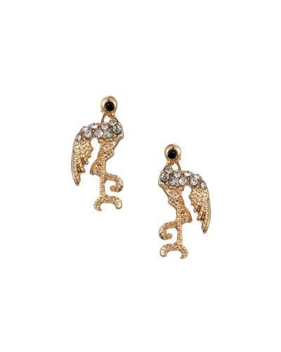 Golden Crystal Flamingo