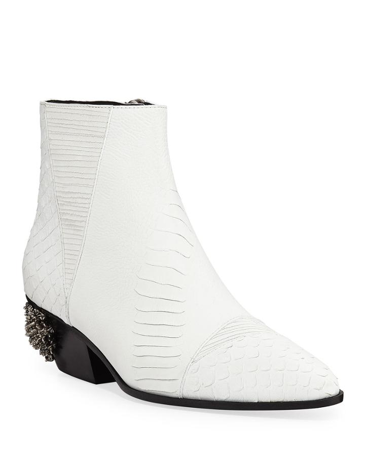 Men's Dragon Embossed