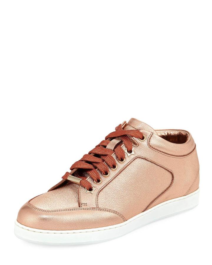 Miami Metallic Leather