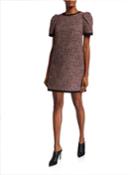 Puff-sleeve Tweed