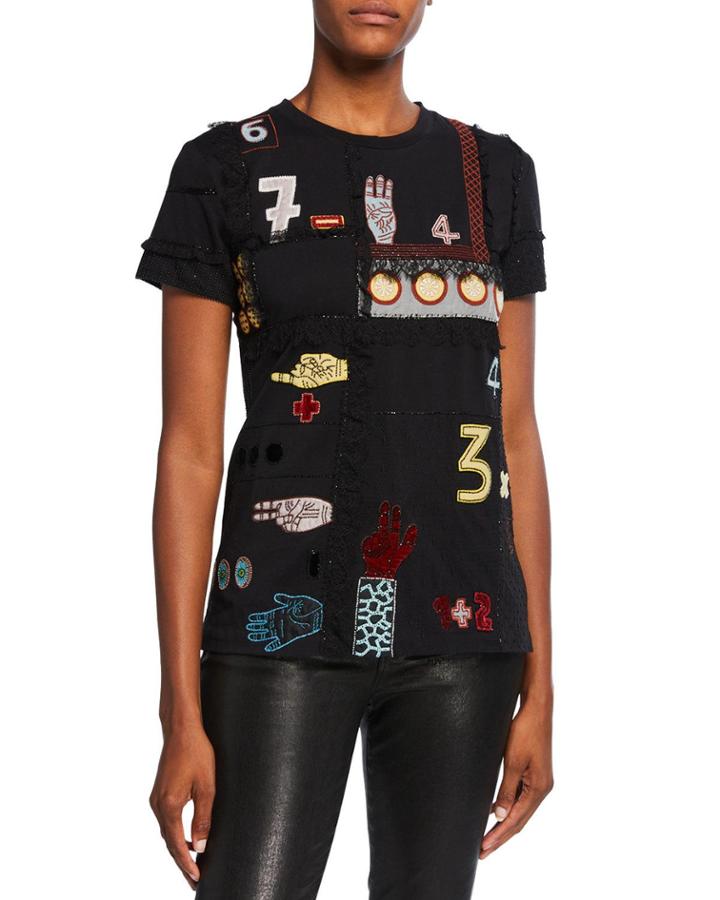 Embroidered T-shirt