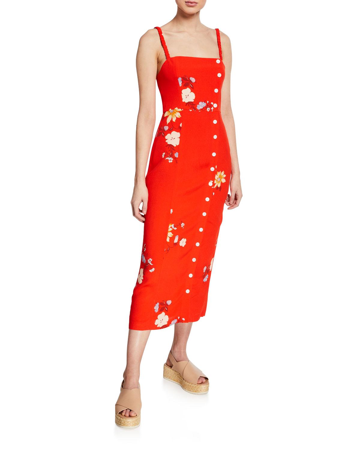 capulet janette midi dress