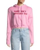 Cropped Padded-shoulder