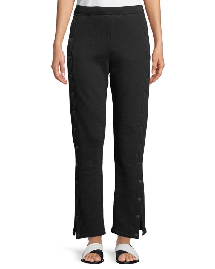 Side-snap Track Pants