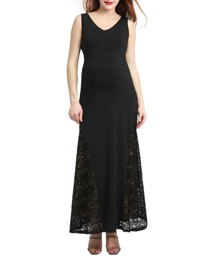 Maternity Elizabeth Lace-inset Sleeveless
