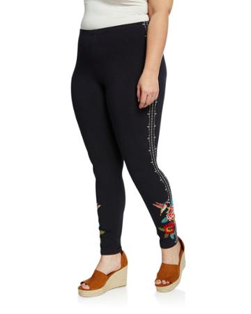 Plus Size Samira Embroidered