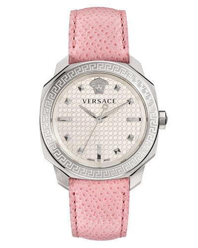 35mm Dylos Watch W/ Leather Strap,