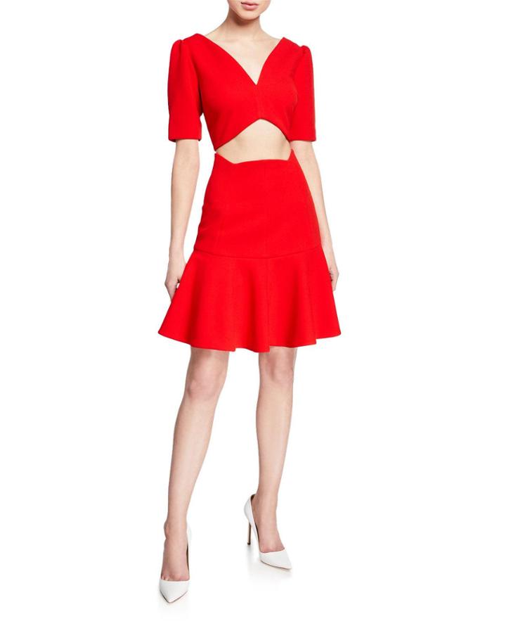 Petal Crop Top And