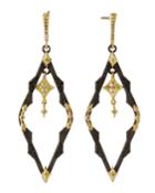 Old World Open Crivelli Dangle Earrings