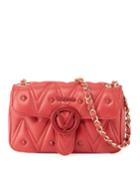 Poisson D Quilted Stud Leather