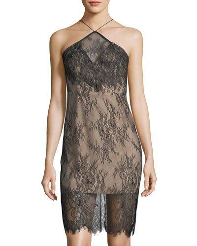 Great Love Lace Halter Dress