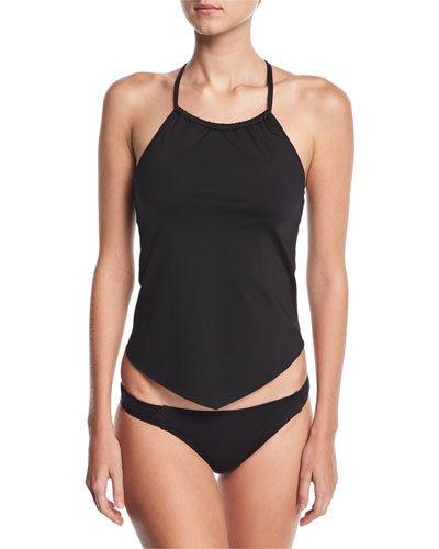 High-neck T-back Tankini