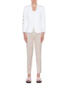 Jersey Memphis Wave-sleeve Blazer
