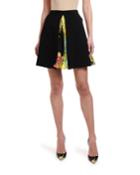Plisse Print Inset