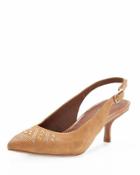 Galaxy Slingback Pump, Camel