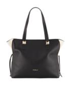 Kim Medium Leather Tote Bag