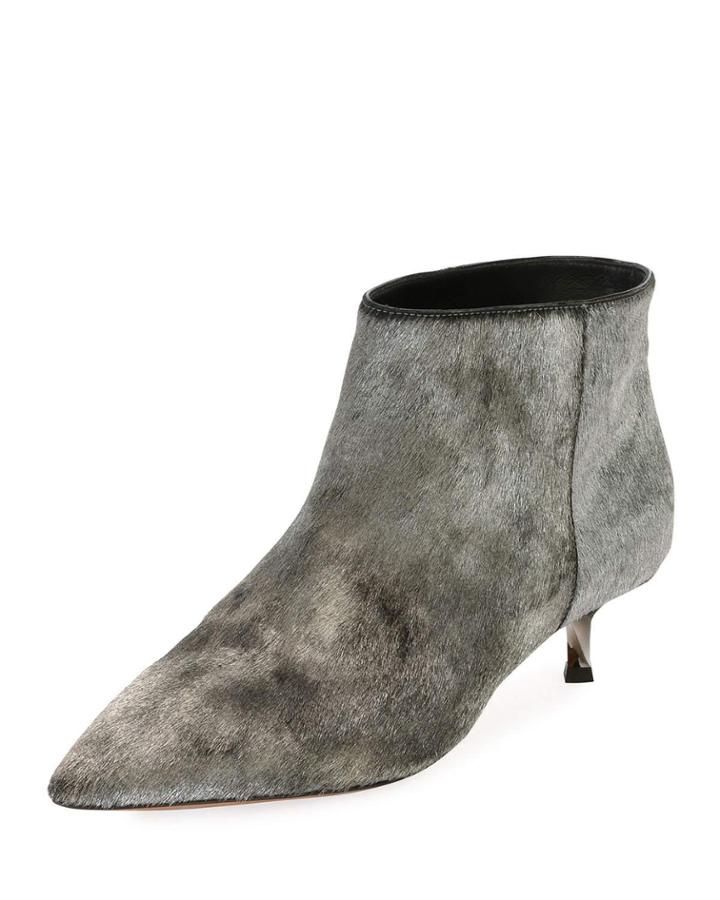 Twist Heel Low Ankle Boot,