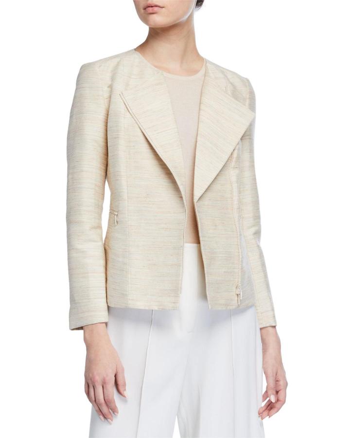 Owen Silk & Linen-blend Jacket