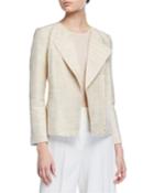 Owen Silk & Linen-blend Jacket