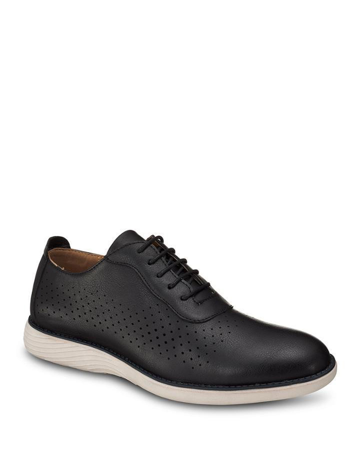 Men's Perforated Oxford Dress
