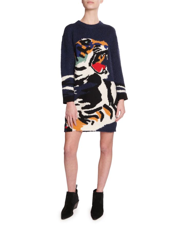 Tiger Intarsia