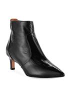 Marilisa Water-resistant Shiny Leather Booties