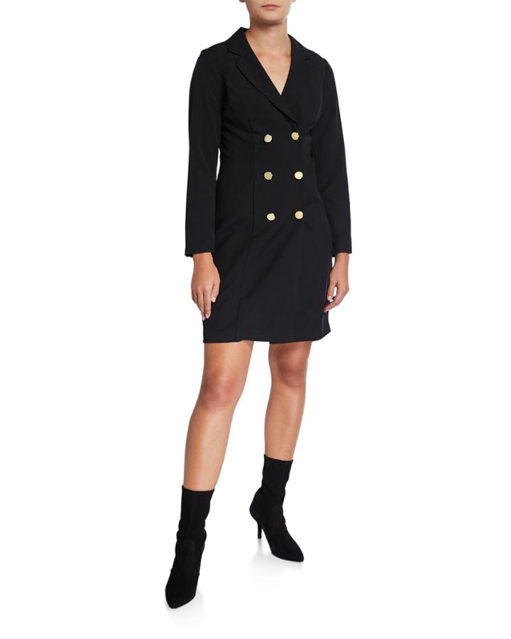 Double-breasted Blazer Dress