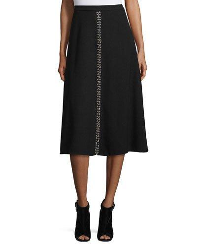 Ring-detail A-line Midi