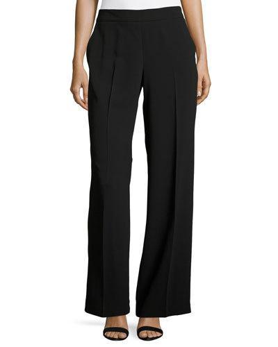 Mel Wide-leg Pants, Black