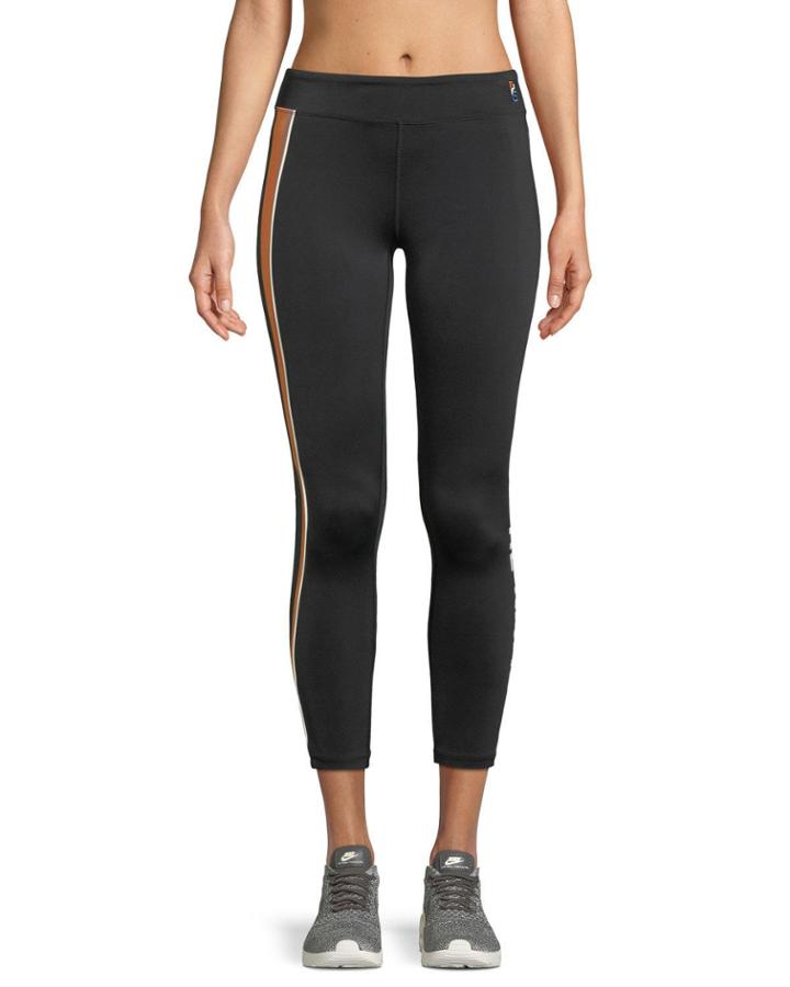 Sport Parade Striped Cropped