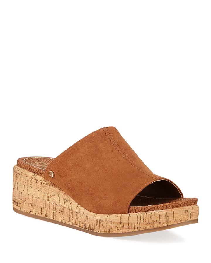 Sylvia Faux-suede Wedge