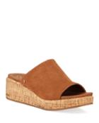Sylvia Faux-suede Wedge