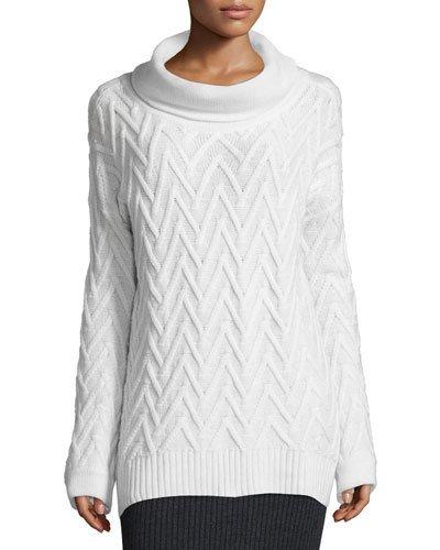 Long-sleeve Turtleneck Tunic