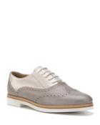 Two-tone Leather Wingtip Oxfords