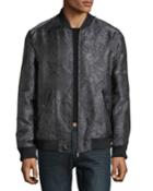 Men's Ausable Paisley-brocade Bomber Jacket