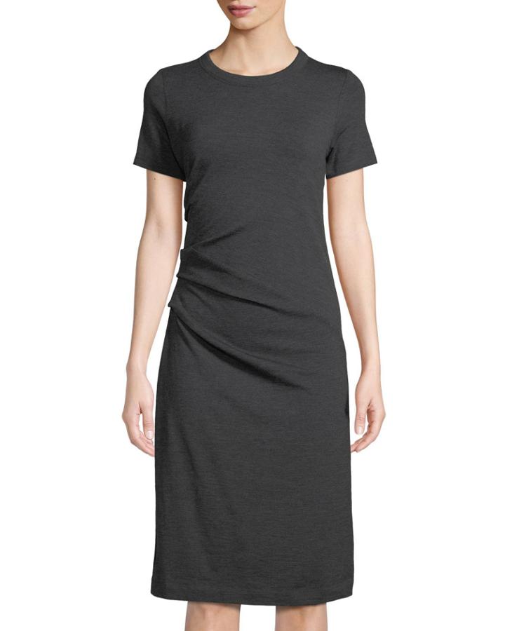 Short-sleeve Wool Jersey