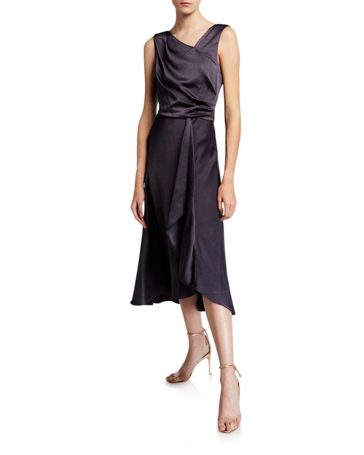 Sleeveless Asymmetrical