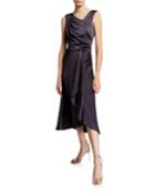 Sleeveless Asymmetrical