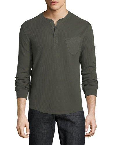 Stretch-twill Pocketed Tee