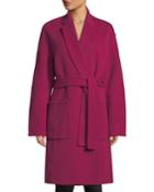 Paige Belted Wool-blend Coat