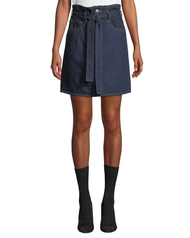 Kelly Denim Paperbag-waist