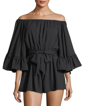 Off-the-shoulder Ruffle