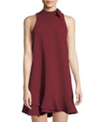 Grace High-neck A-line Dress