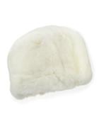 Neiman Marcus Faux-fur Russian Hat, Winter White, Women's, Winter Whi